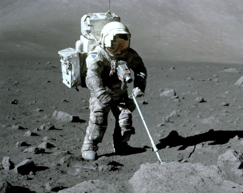 Illustration for article titled La verdadera historia del Apolo 17... y por qué nunca volvimos a la Luna